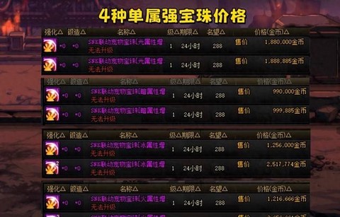 dnf宝珠怎么合成