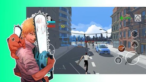 电锯人大战僵尸图2
