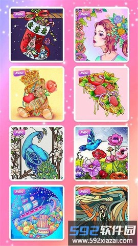 儿童涂色梦想花园图3