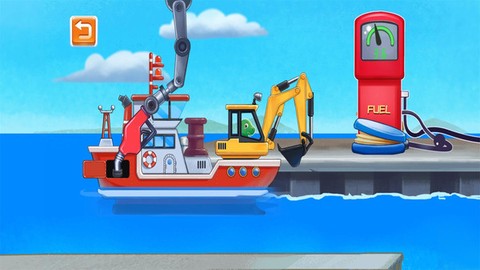 海上挖掘机模拟截图1