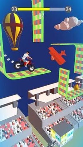 摩托车飞跃特技截图1