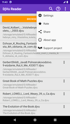 DjVu阅读器截图3