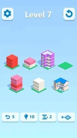 楼排序拼图截图2