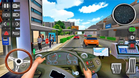 顶级巴士模拟器2021截图3