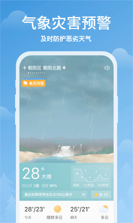 顺心天气截图2