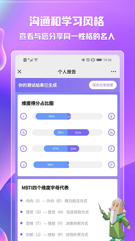 MBTI职业性格测试截图1