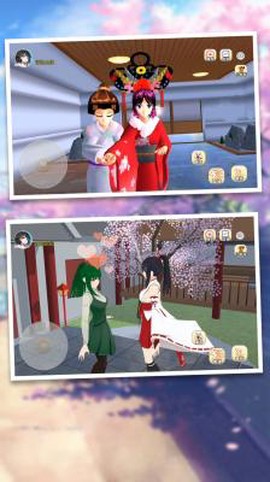 樱花校园汉服女生图3