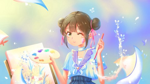 小熊绘画图1