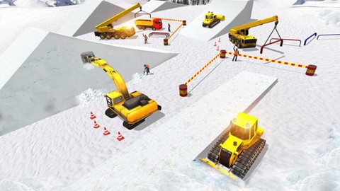 雪山挖掘机模拟器[图1]