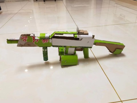 迷你世界机枪怎么做