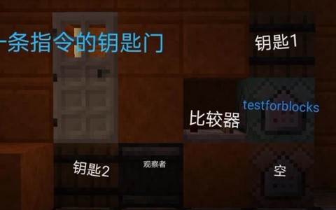 我的世界钥匙门怎么做[图1]