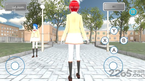 校园女生模拟图2