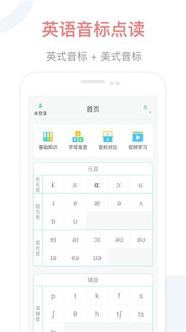 英语音标点读图1