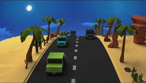 疯狂的汽车道路图3