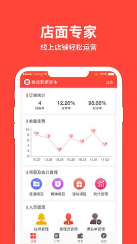 美点到家商家端图1