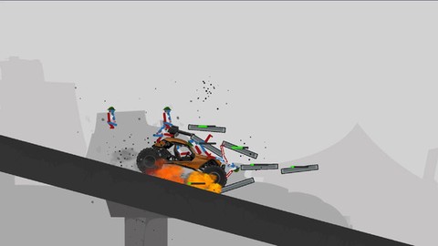 火柴人车祸粉碎图3