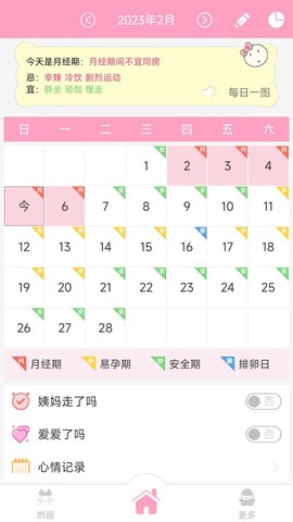 月经期安全期管家截图1