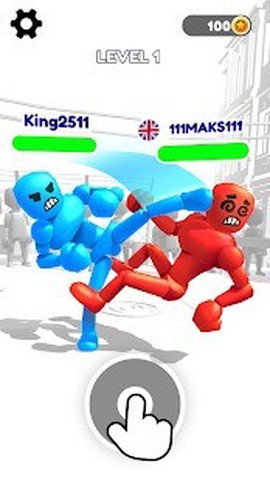 火柴人布娃娃斗士截图2