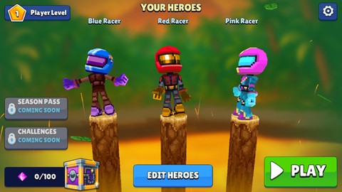撞头赛车：大乱斗截图1
