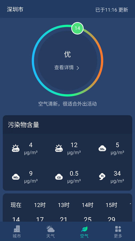 星空气象截图2