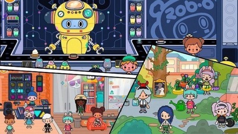托卡城市小屋探险截图1