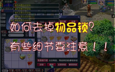 梦幻西游物品锁密码忘了怎么办[图1]
