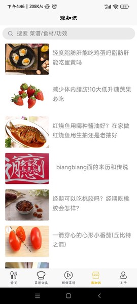 饭团菜谱截图3