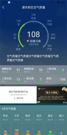 周易天气极速版截图1