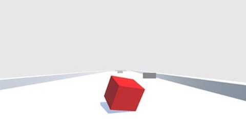 极简方块快跑截图1