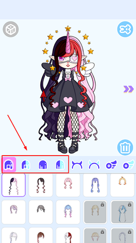 魔幻女孩换装截图2