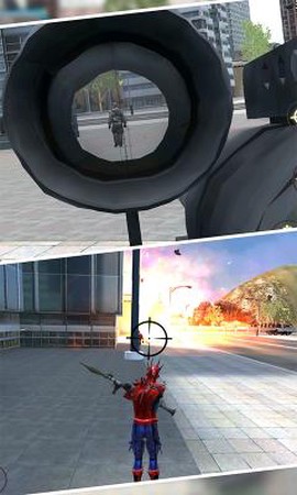 城市绳索英雄3D截图1