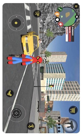 蜘蛛人大战钢铁英雄3D截图2