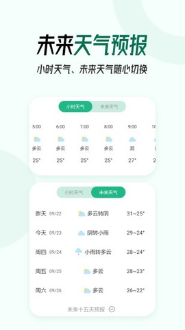 口袋天气截图1
