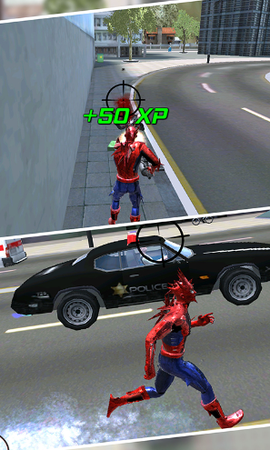 城市绳索英雄3D截图1