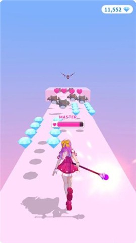 魔法少女跑酷截图1