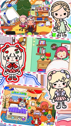 樱花世界城堡小镇截图2