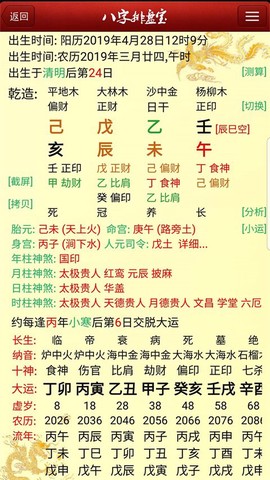 马国峻八字排盘宝截图1