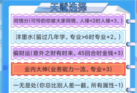 社畜重开模拟器截图2