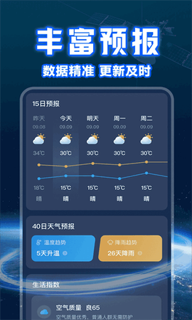 实时卫星天气截图1