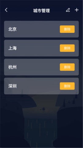 湛蓝天气日历截图2
