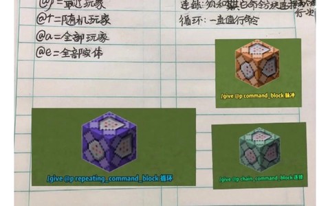 如何在我的世界里获得命令方块