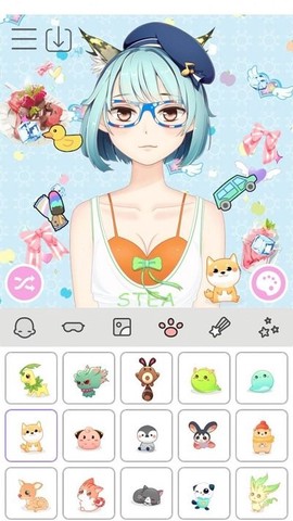 动漫女生换装截图1