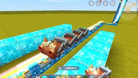 迷你世界过山车怎么连接[图2]
