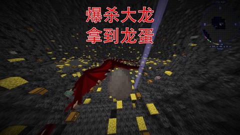 我的世界龙蛋怎么拿