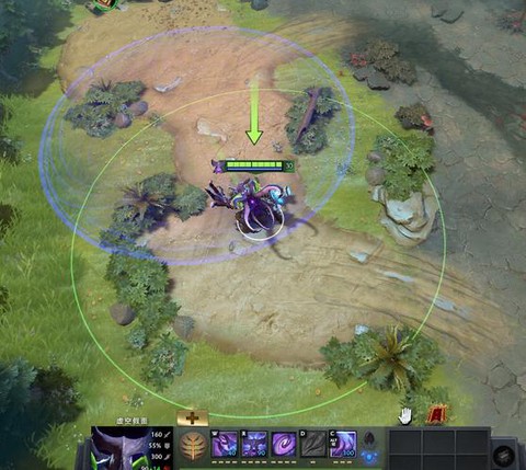 dota2怎么放技能