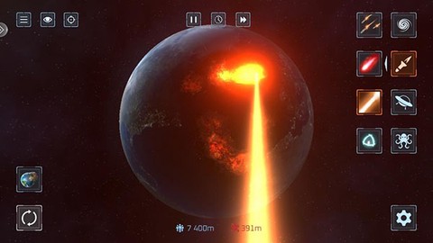 行星粉碎模拟器截图2