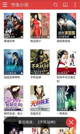 书虫小说截图3