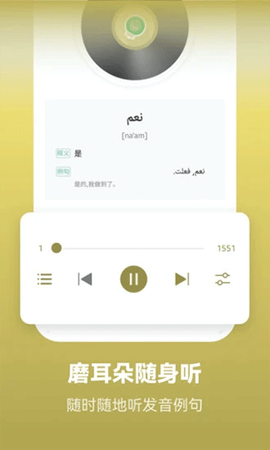 莱特阿拉伯语学习背单词截图3
