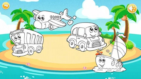 儿童早教涂色绘画截图1