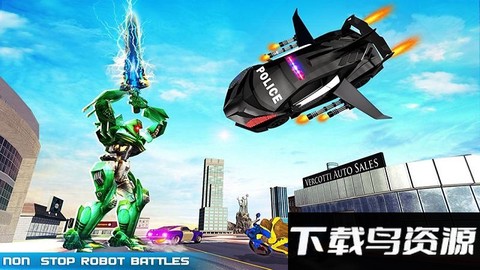 飞行警车机器人截图2